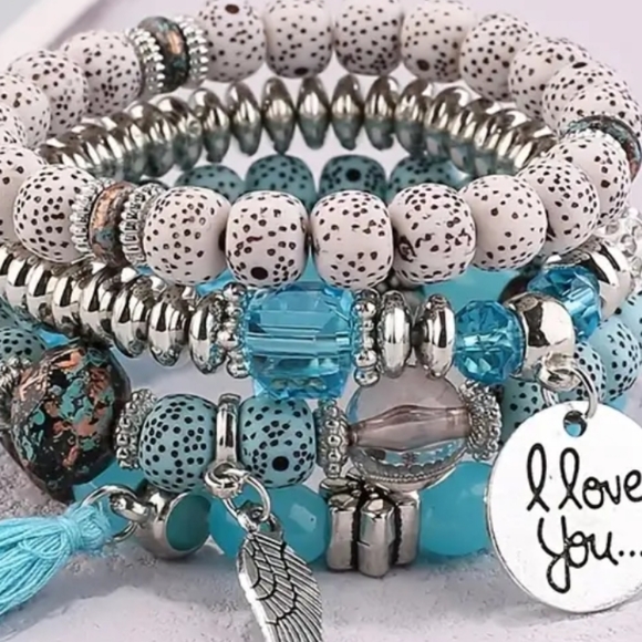 NWT Layered Bracelet Bundle - Picture 2 of 2